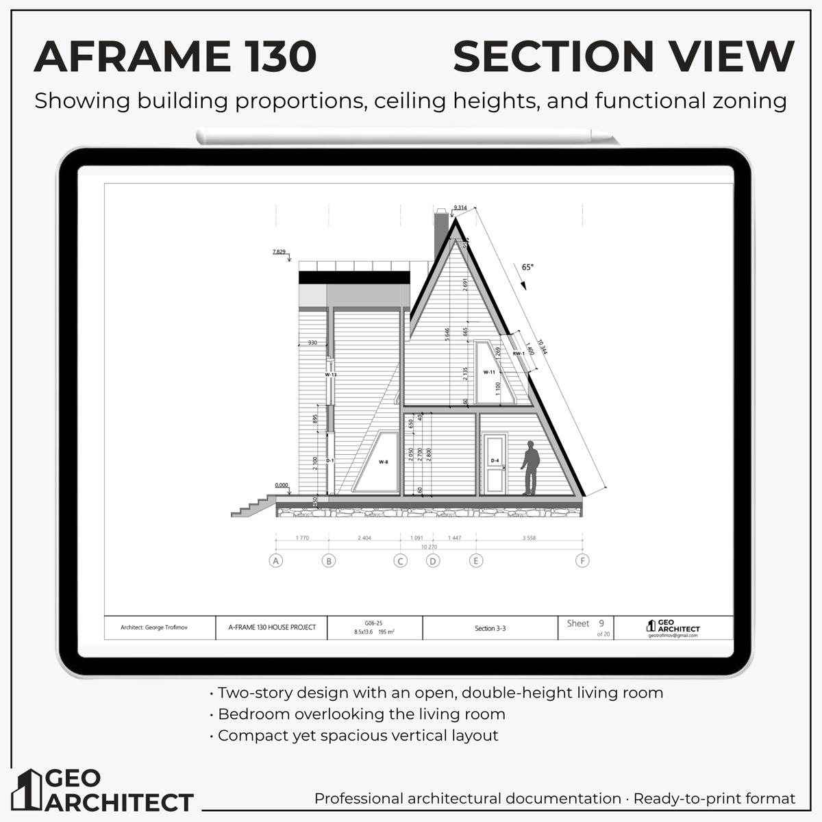 A-Frame 130 drawing sheet 4