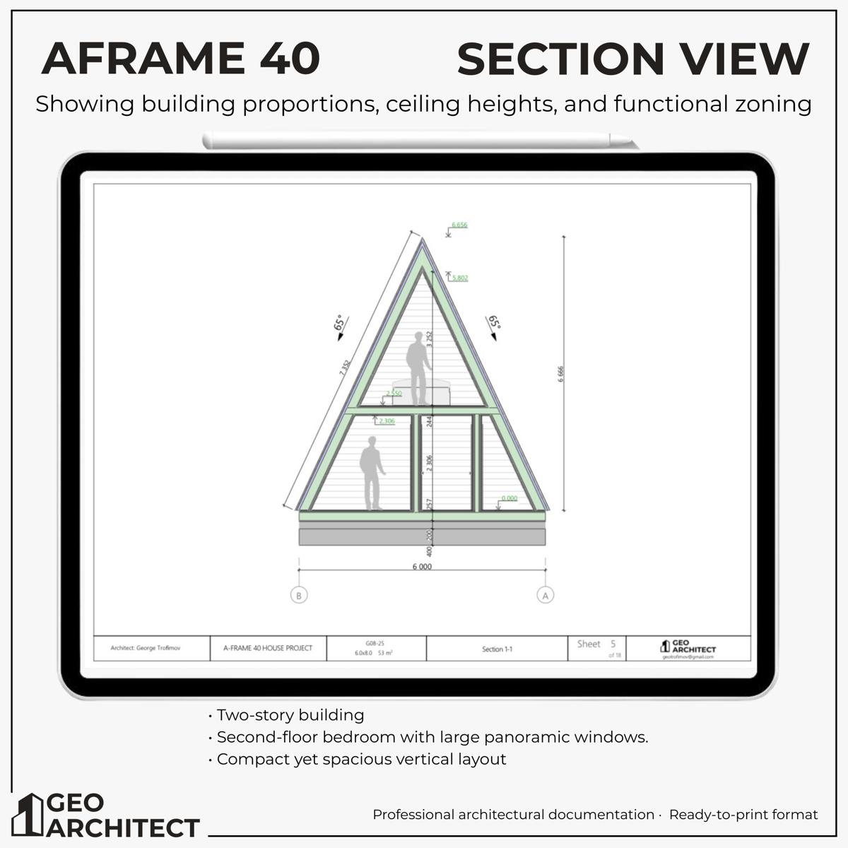 A-Frame 40 drawing sheet 6