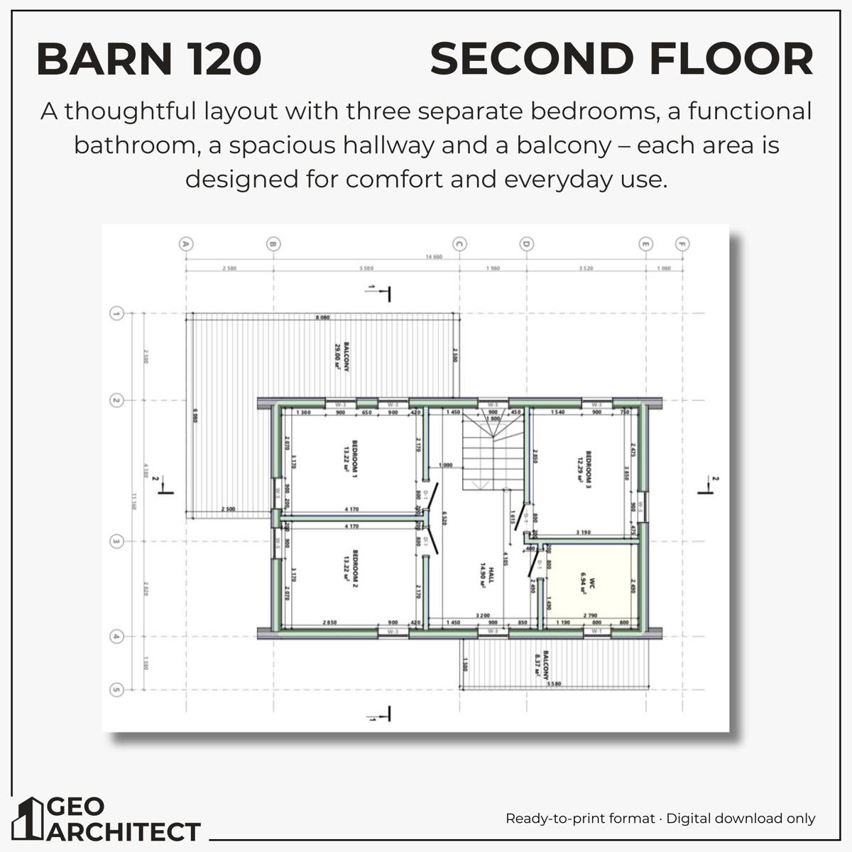 Barn 120 drawing sheet 3