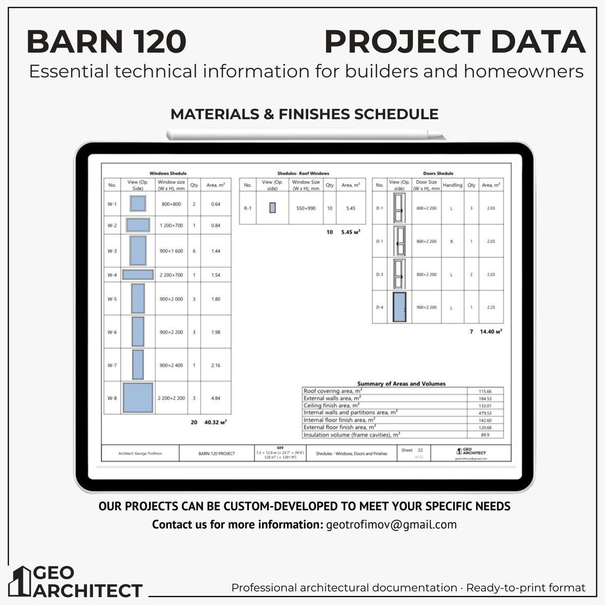 Barn 120 drawing sheet 7