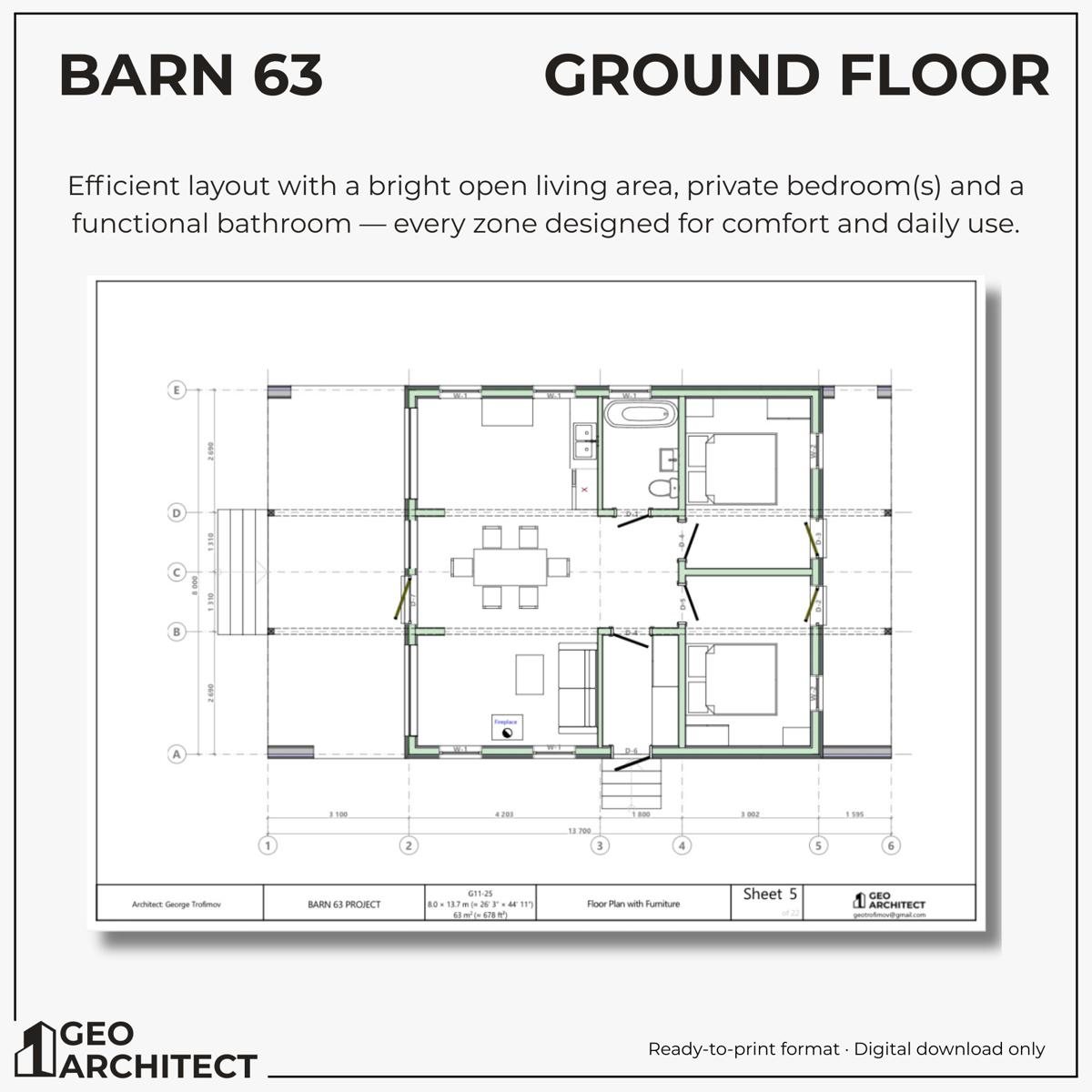 Barn 63 drawing sheet 2
