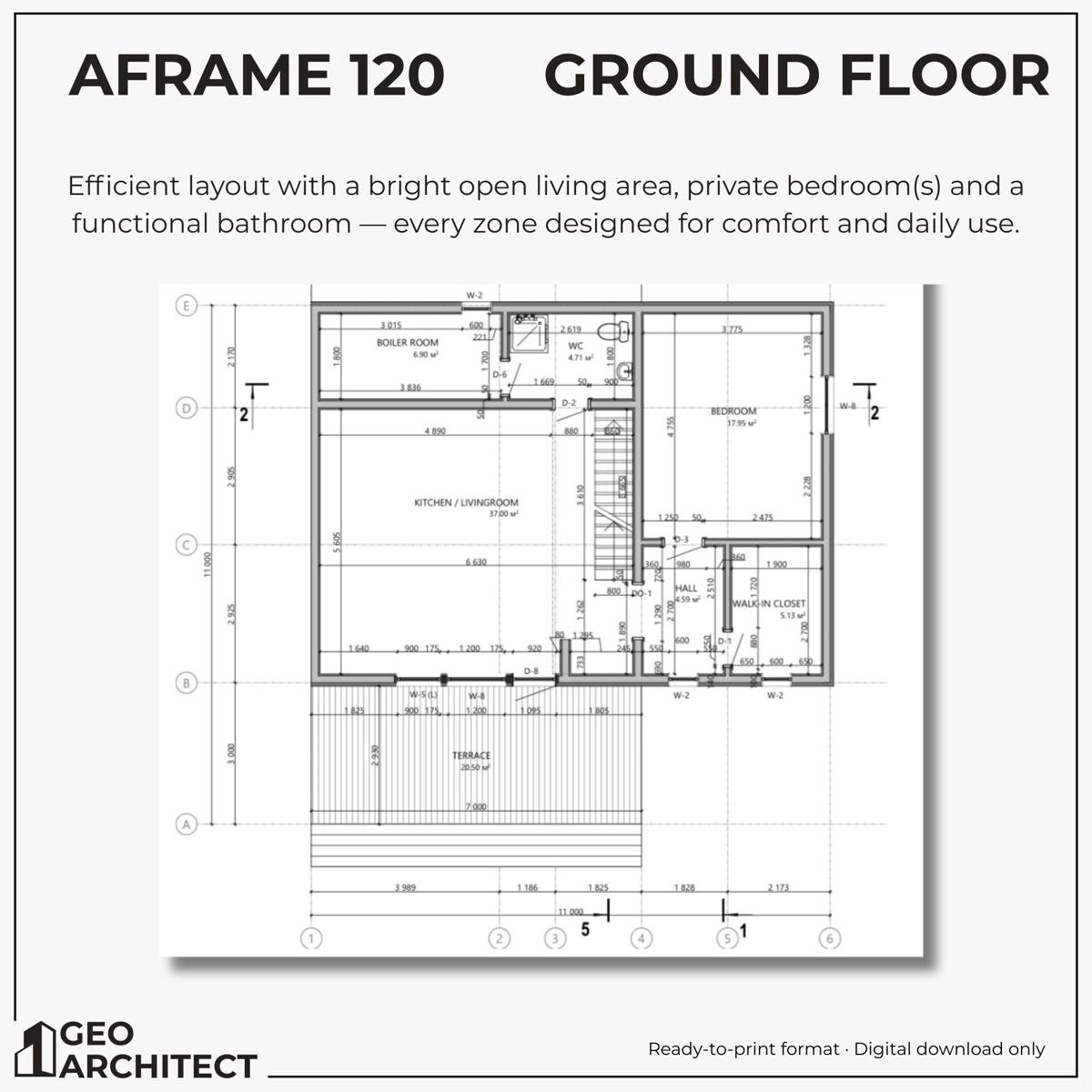 A-Frame 120 drawing sheet 2