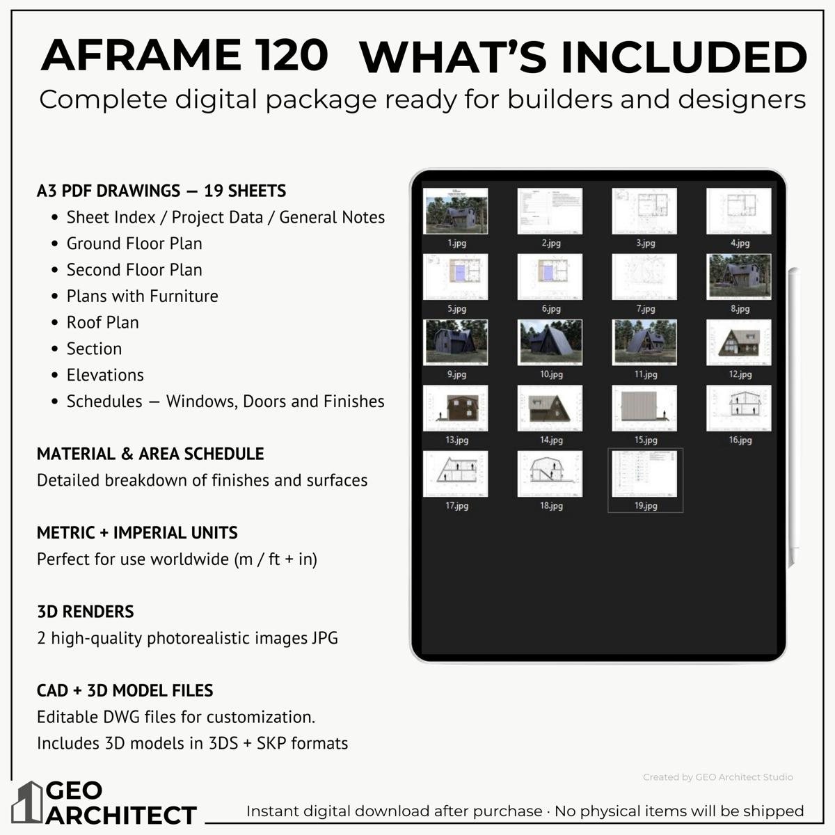 A-Frame 120 drawing sheet 4