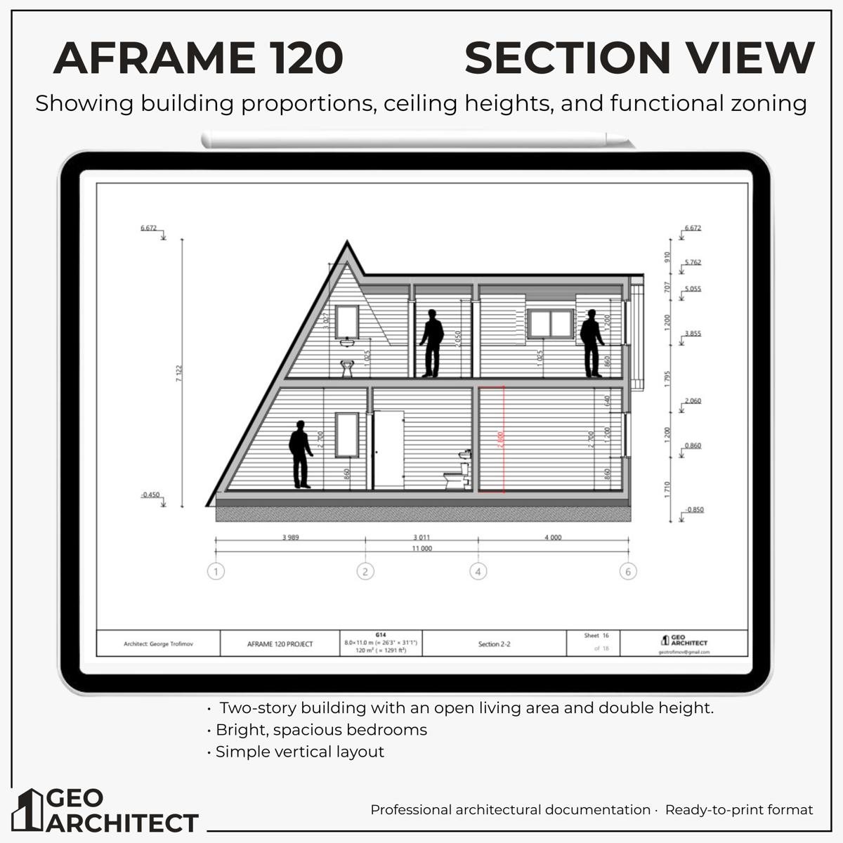 A-Frame 120 drawing sheet 6