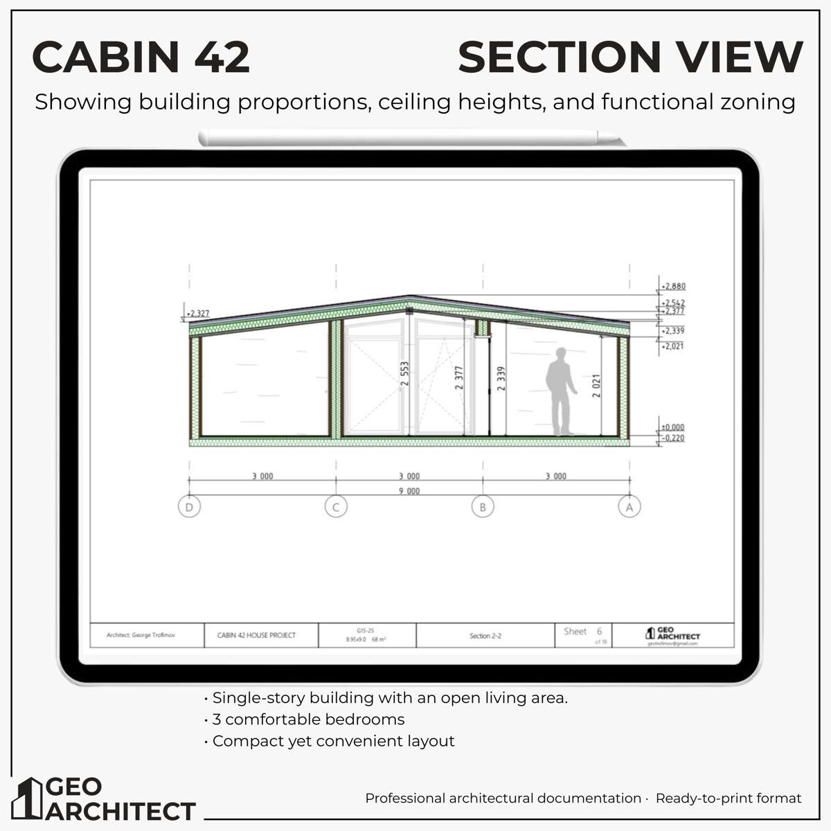 Cabin 42 drawing sheet 5