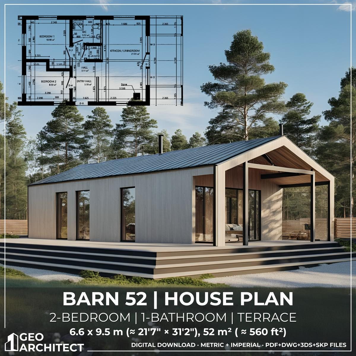 Barn 52 drawing sheet 1