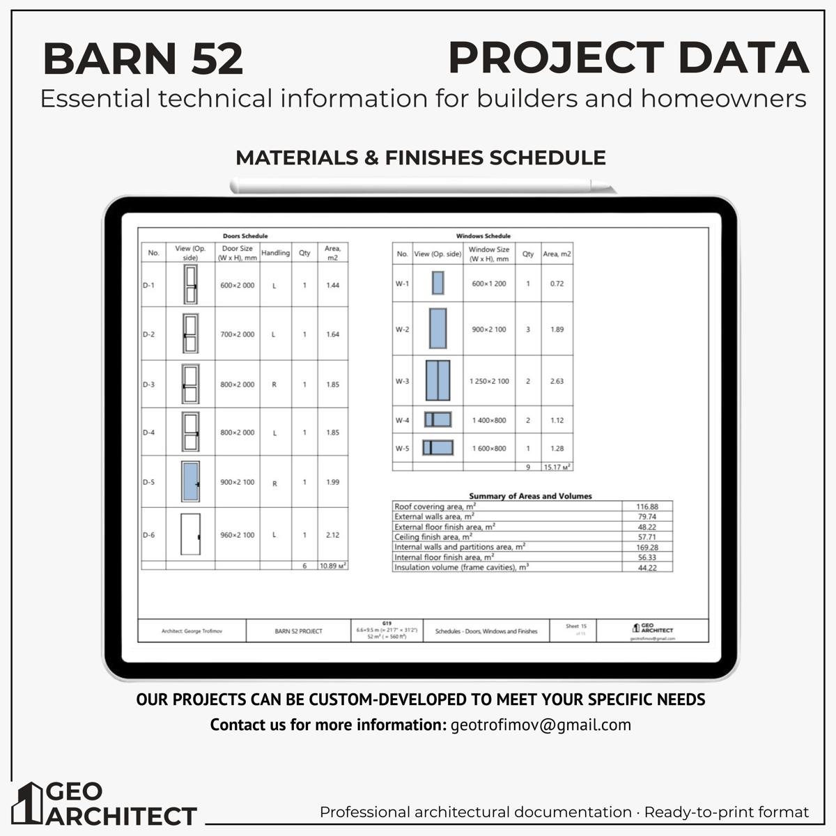 Barn 52 drawing sheet 6