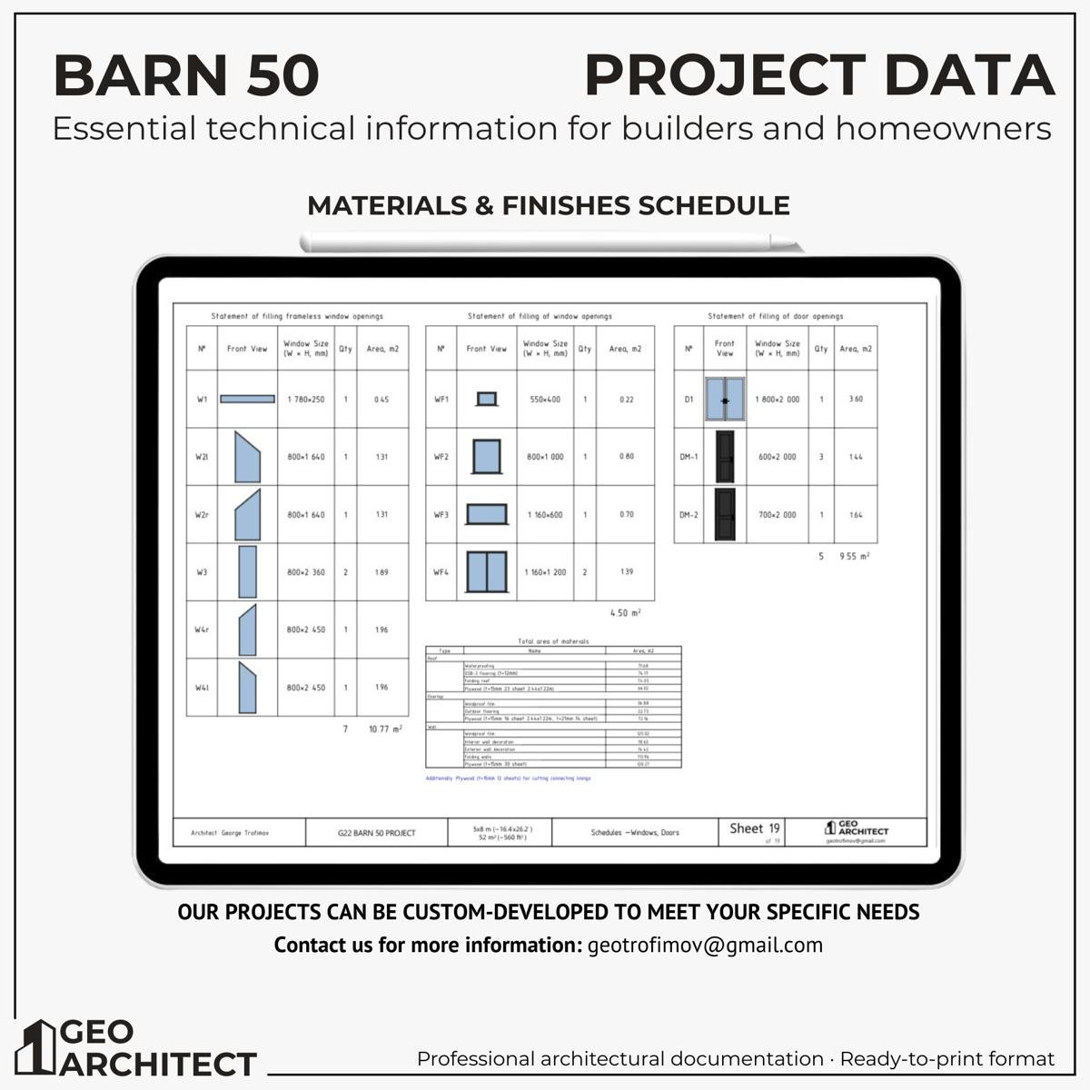 Barn 50 drawing sheet 7