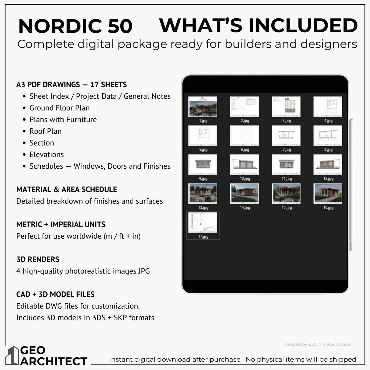 Nordic 50 drawing sheet 3