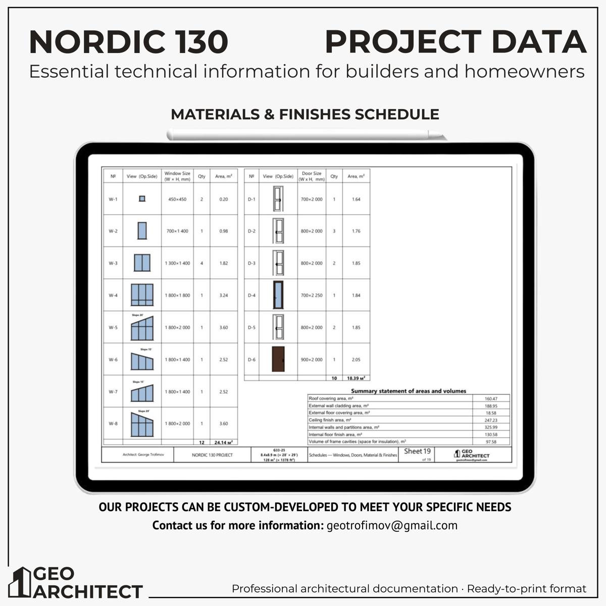 Nordic 130 drawing sheet 7