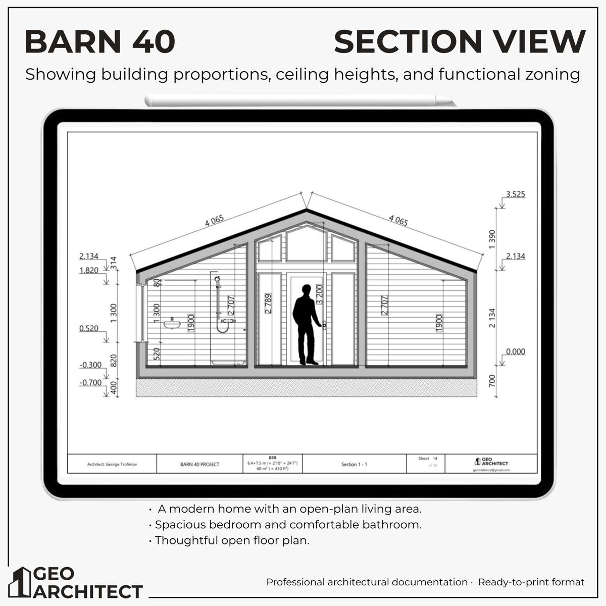 Barn 40 drawing sheet 5