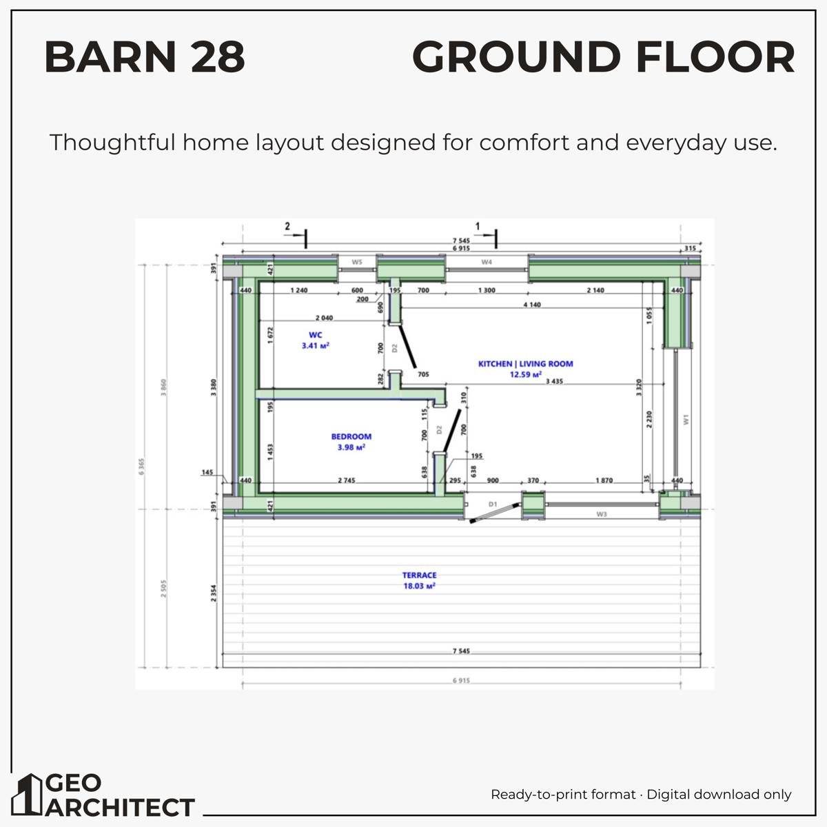 Barn 28 drawing sheet 2