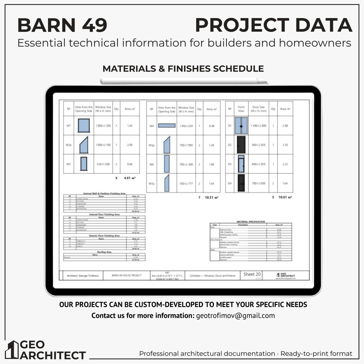 Barn 49 drawing sheet 7