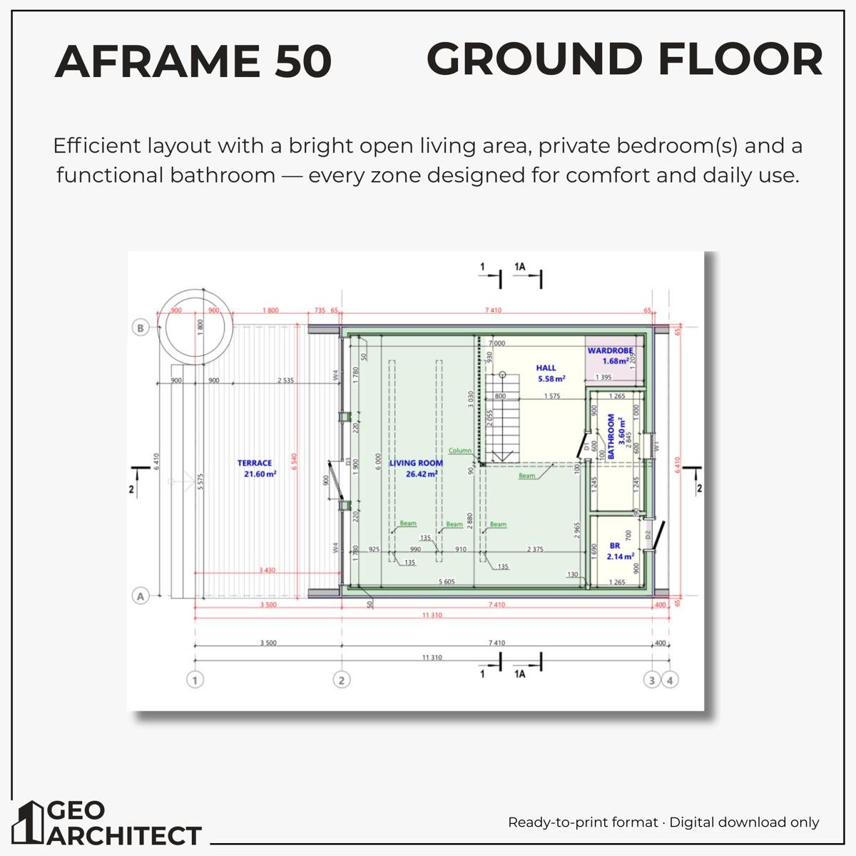 A-Frame 50 drawing sheet 2