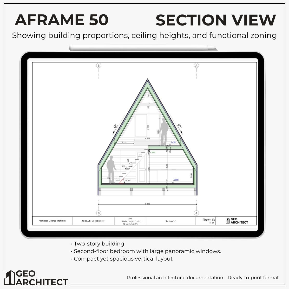 A-Frame 50 drawing sheet 6